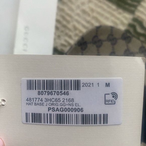 NWT Gucci children’s original GG canvas baseball hat-M - Picture 5 of 5